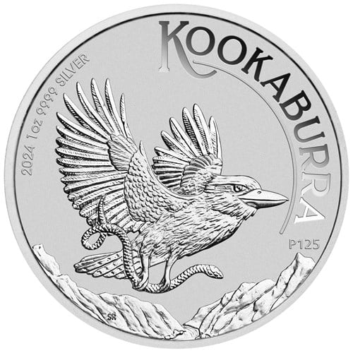 Avstralska Kookaburra, Ag, 2024, 31,1035 g
