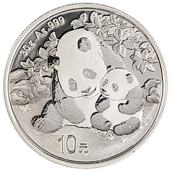 Kitajska Panda Ag, 2024, 30 g