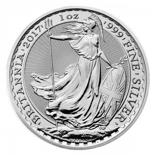 Srebrnik BRITANNIA - 31,1035 g (1 oz.)